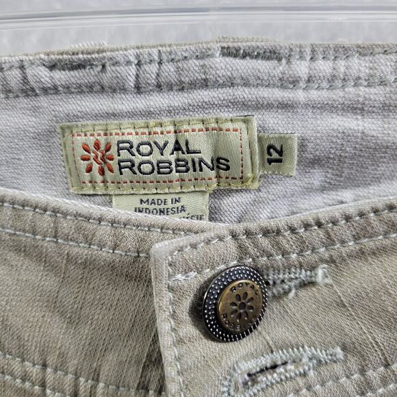 Royal Robbins Women's Tan Khaki Pants Size 12 81323-0373 - Picture 3 of 7